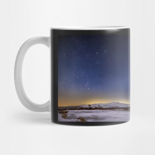 Pen y Fan and Corn Du at Night Mug